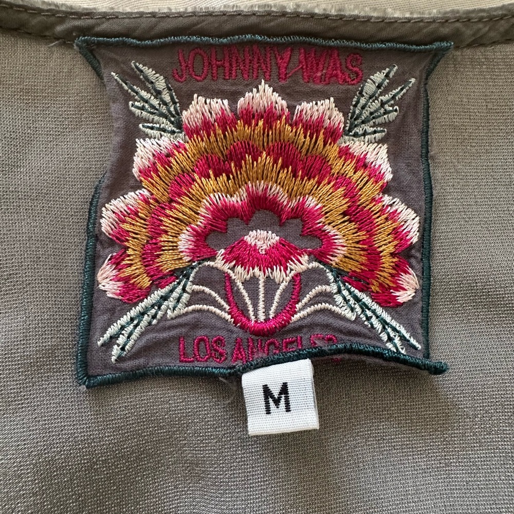 Johnny Was Multicolor Patterned Blouse - image 5